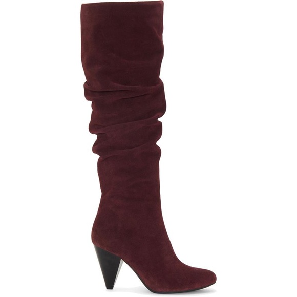 INC Women’s Gerii‎ Suede Pointed Toe Knee High Bootssize 6.5 M